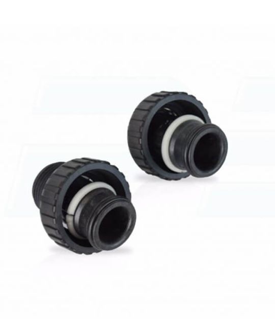 Clack WS1 V3007-04 Tube Kit 1″ PVC Male NPT Assembly (2-Pack)