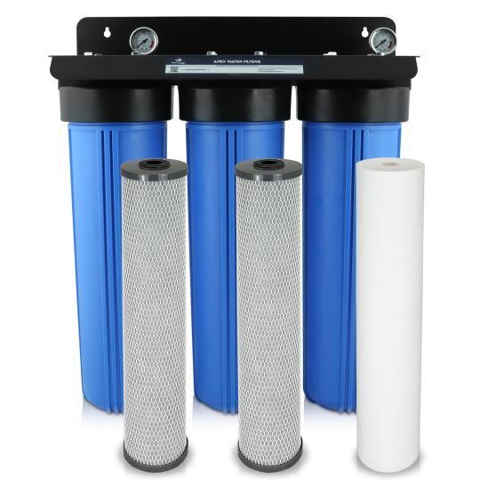 MR-3021 3 Stage Whole House System for Sediment, Chlorine & Chemical Removal