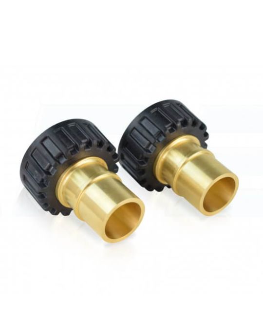 Fleck Coupling Manifold 1″ – 1-1/4″ Brass Sweat (2-Pack)
