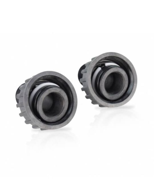 Fleck Coupling Manifold Plastic 1″ MNPT (2-Pack)