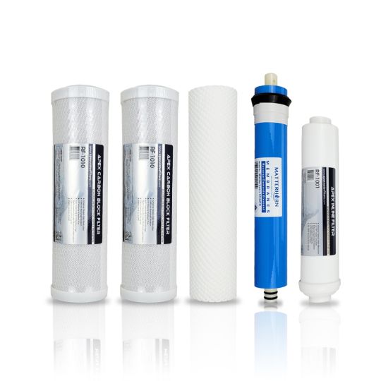APEX RF-5050 Replacement Filter Set for Reverse Osmosis Systems(5 Pack)